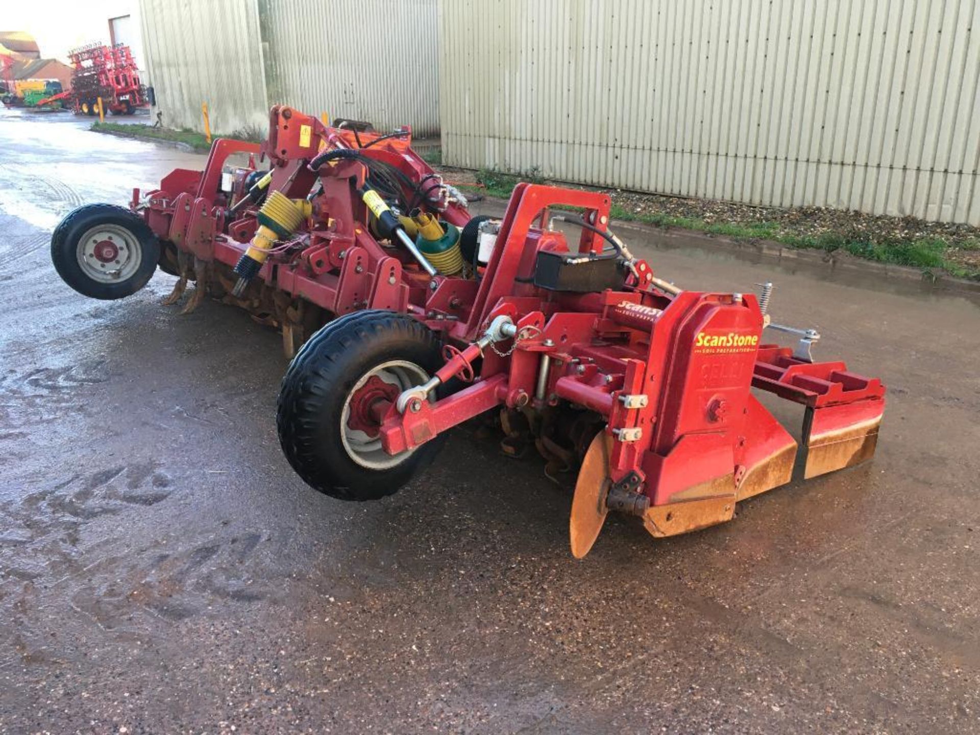 2018 ScanStone 5.5m Super Tiger bed tiller with bed forming hood