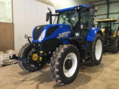 2019 New Holland T7.210 4wd Auto Command 50Kph tractor with front linkage and PTO, 4 electric spools