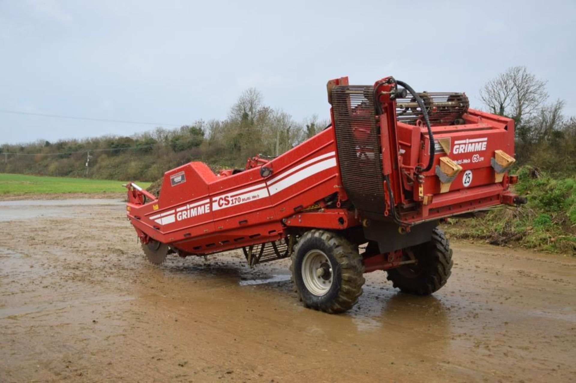 2011 Grimme CS170 Multi-Web destoner converted to Combi-Star. Serial No: 96000707 - Image 10 of 15