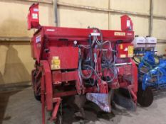 2011 Grimme GB215 2 row potato planter with Teams sprayer and powder applicator, liquid fertiliser k