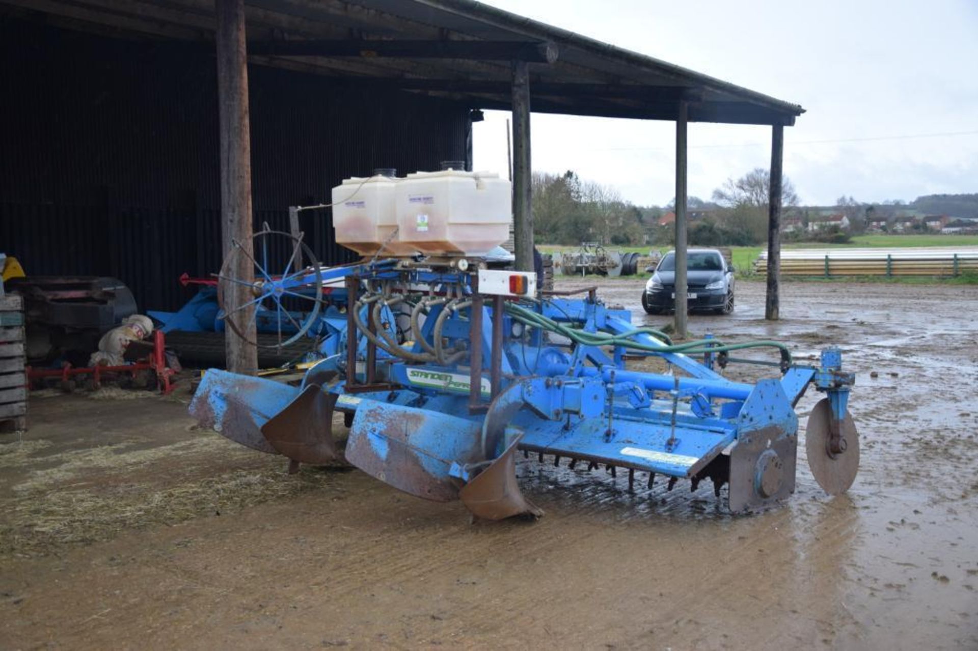 2008 Standen Pearson PV180 Powavator 3.6m with Horstine Farmery applicator and Standen Pearson bedfo - Image 8 of 14