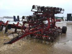 1995 Kongskilde Germinator SP6000 6m hydraulic folding cultivator.