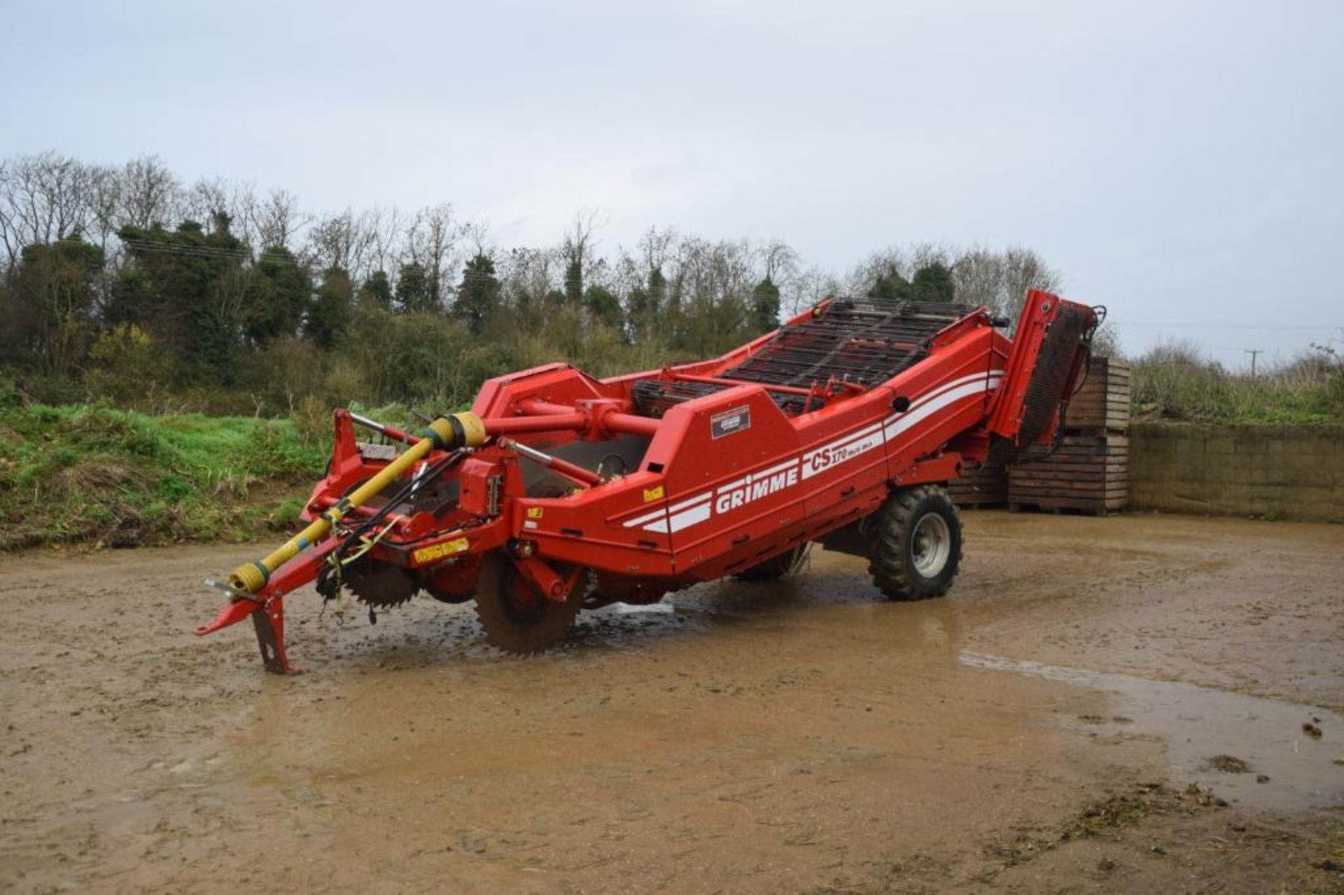 2011 Grimme CS170 Multi-Web destoner converted to Combi-Star. Serial No: 96000707 - Image 2 of 15