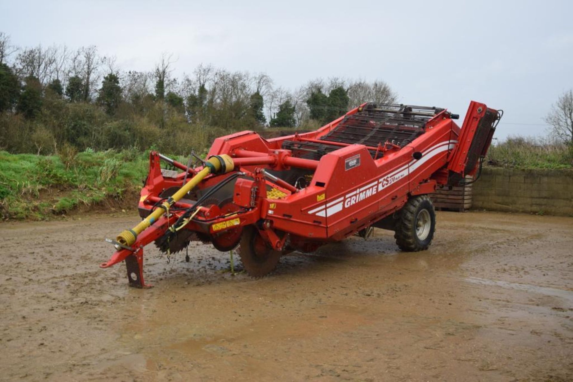 2011 Grimme CS170 Multi-Web destoner converted to Combi-Star. Serial No: 96000707 - Image 3 of 15