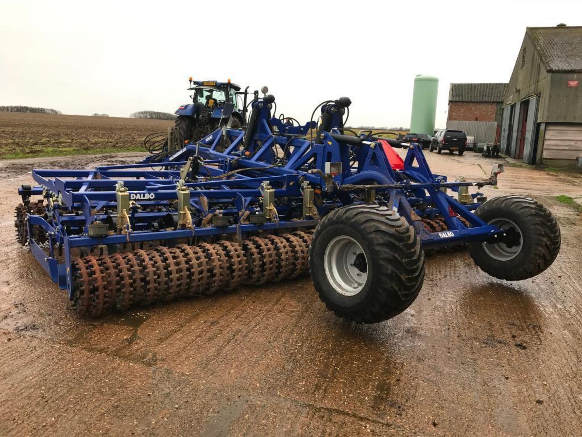 2020 Dalbo Rollomaximum 620 6.2m seed bed cultivator, front and rear rollers, levelling boards, hydr - Image 2 of 10