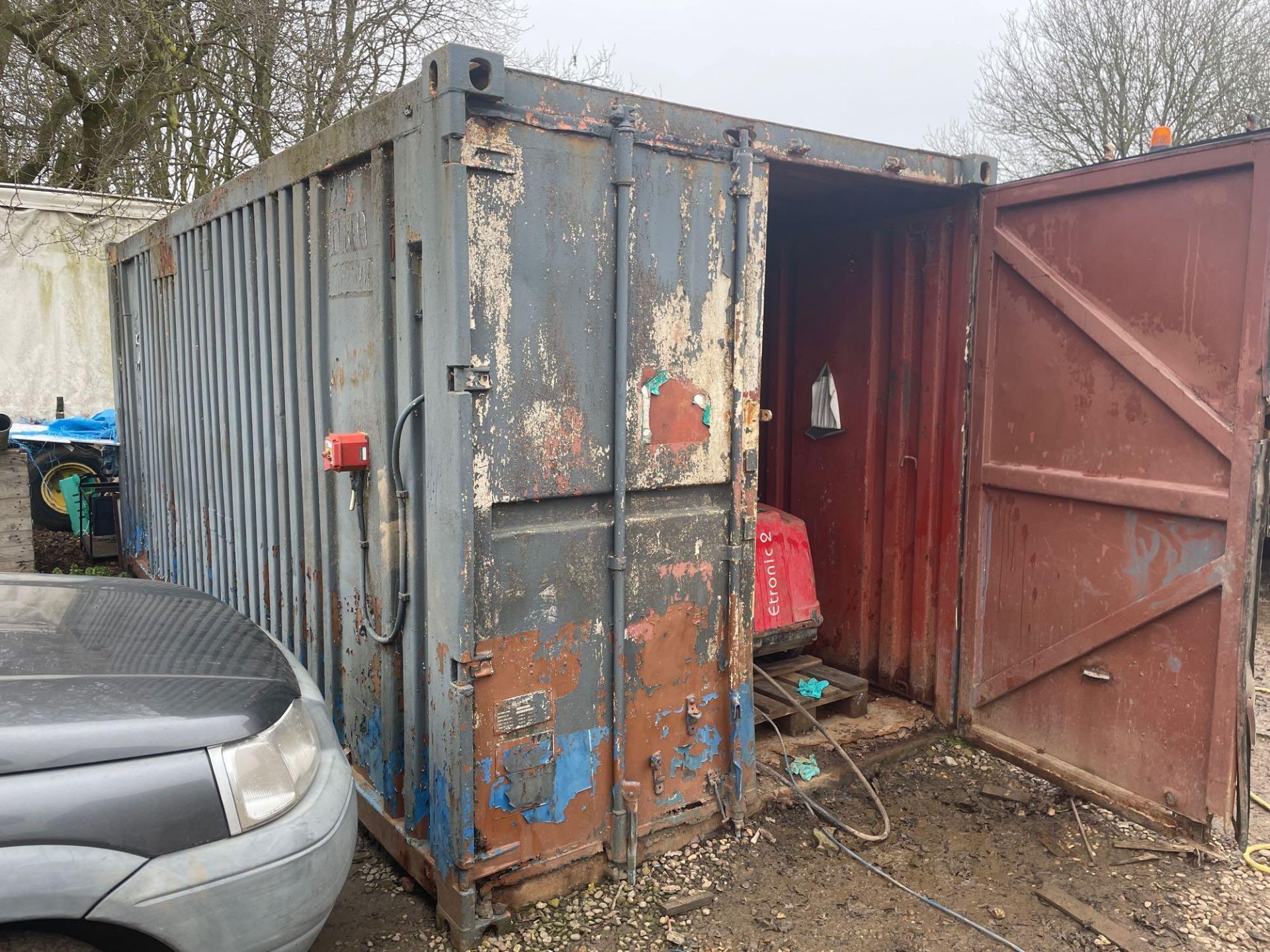 20ft steel shipping container - Image 2 of 4