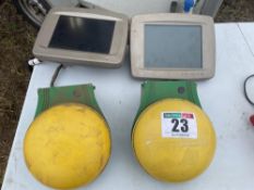 2No John Deere Starfire iTC receivers and screens. NB Manual