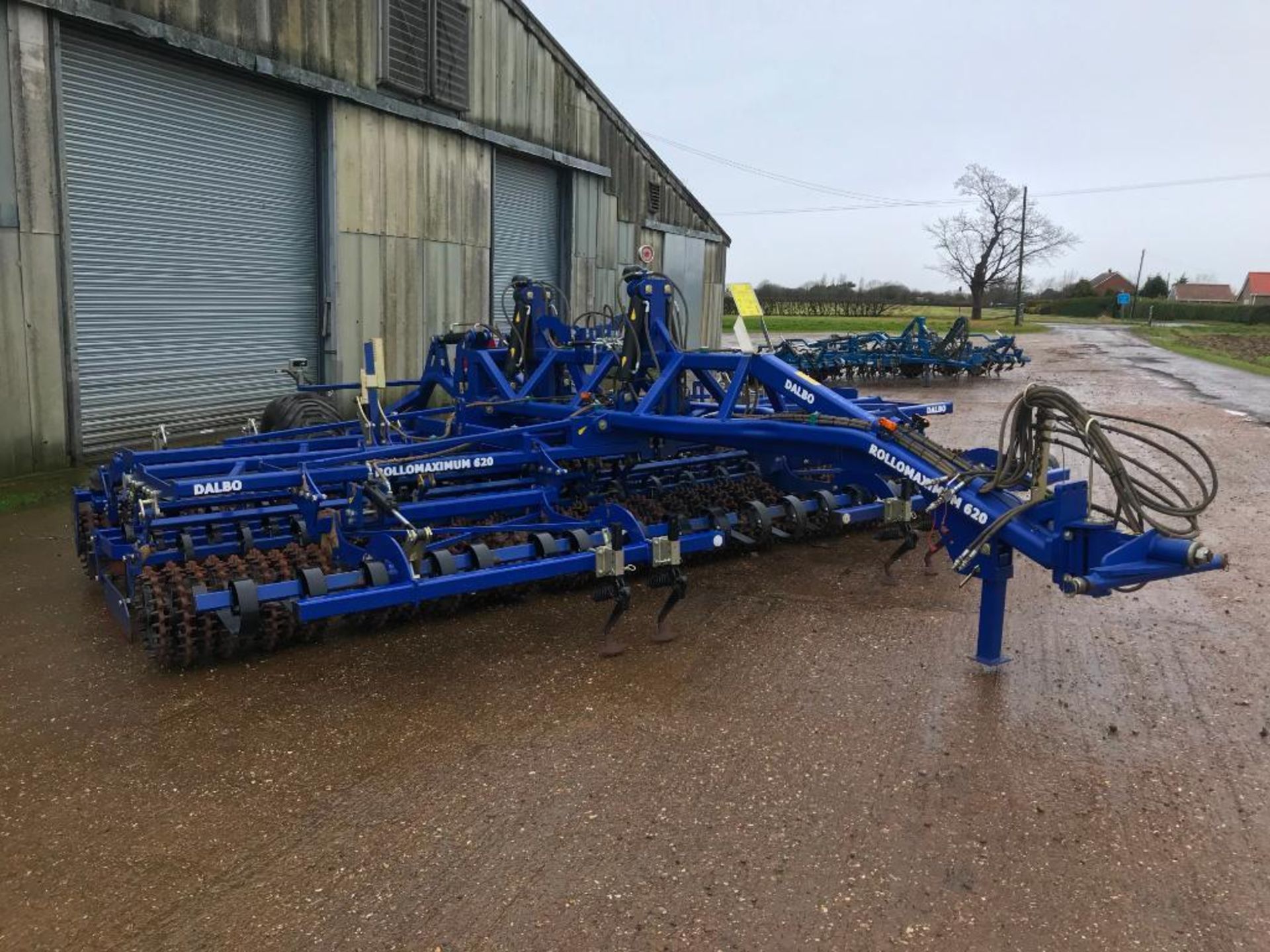 2020 Dalbo Rollomaximum 620 6.2m seed bed cultivator, front and rear rollers, levelling boards, hydr - Image 3 of 10