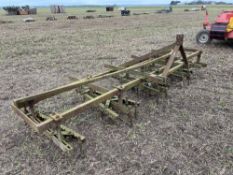 Cousins fixed tine harrow