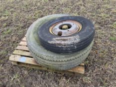 2No miscellaneous wheels and tyres