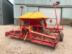 1997 Lely combination drill with Lely Terra 400-45 power harrow with following harrow. Serial No: 10