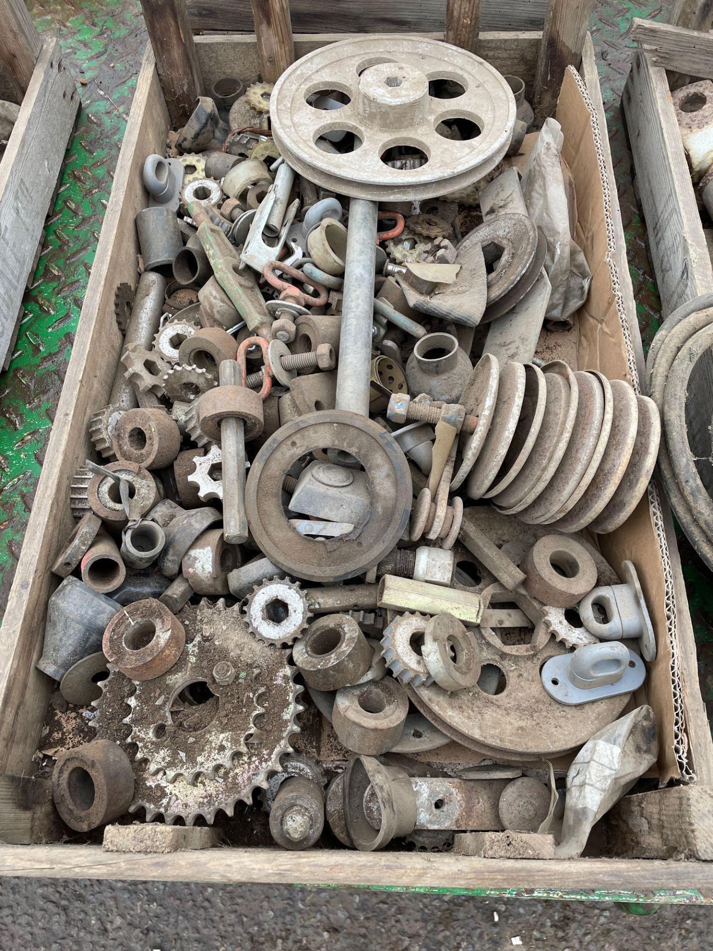 Quantity miscellaneous gear and pulley spares
