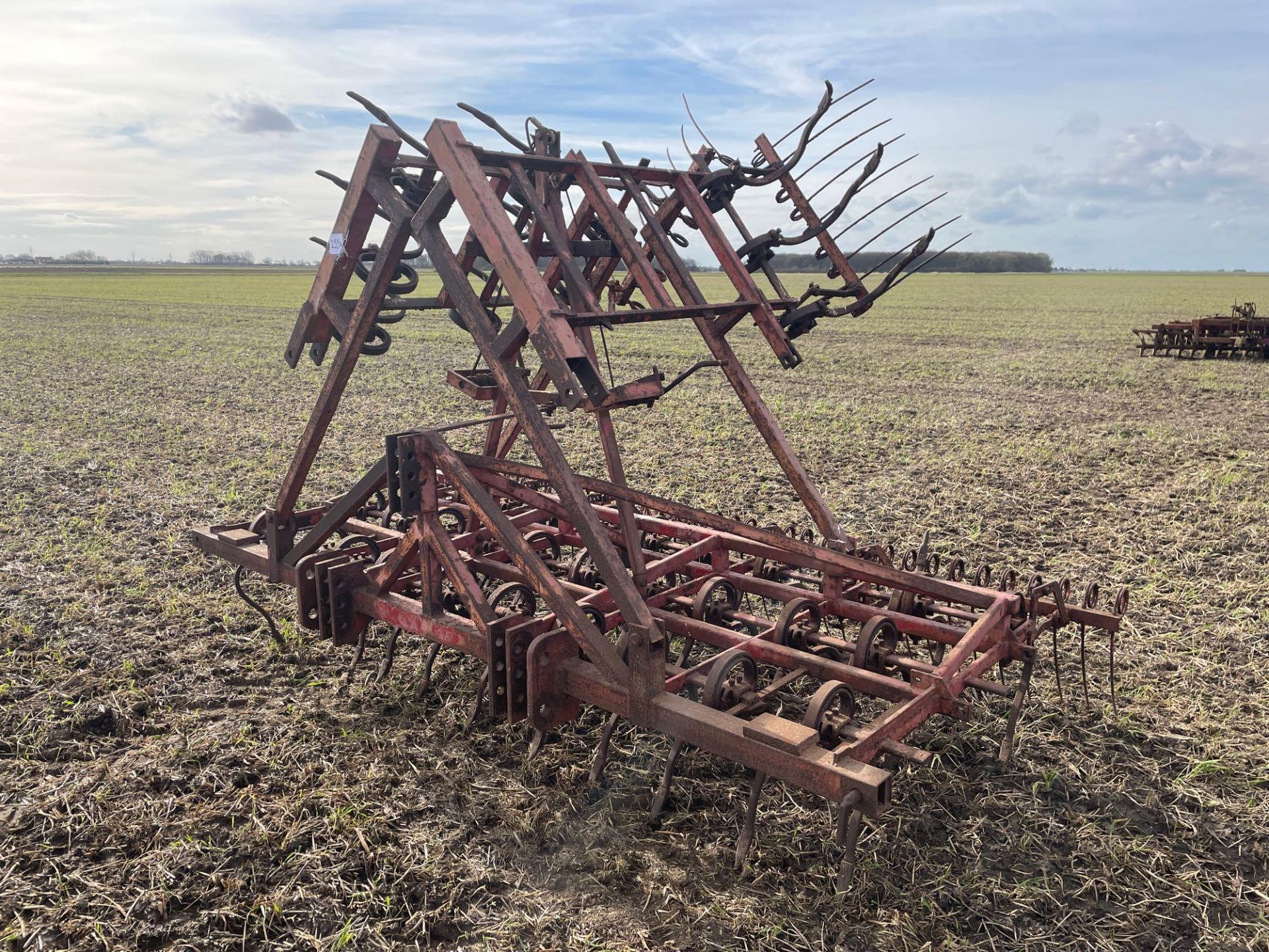 4.5m manual folding springtine cultivator