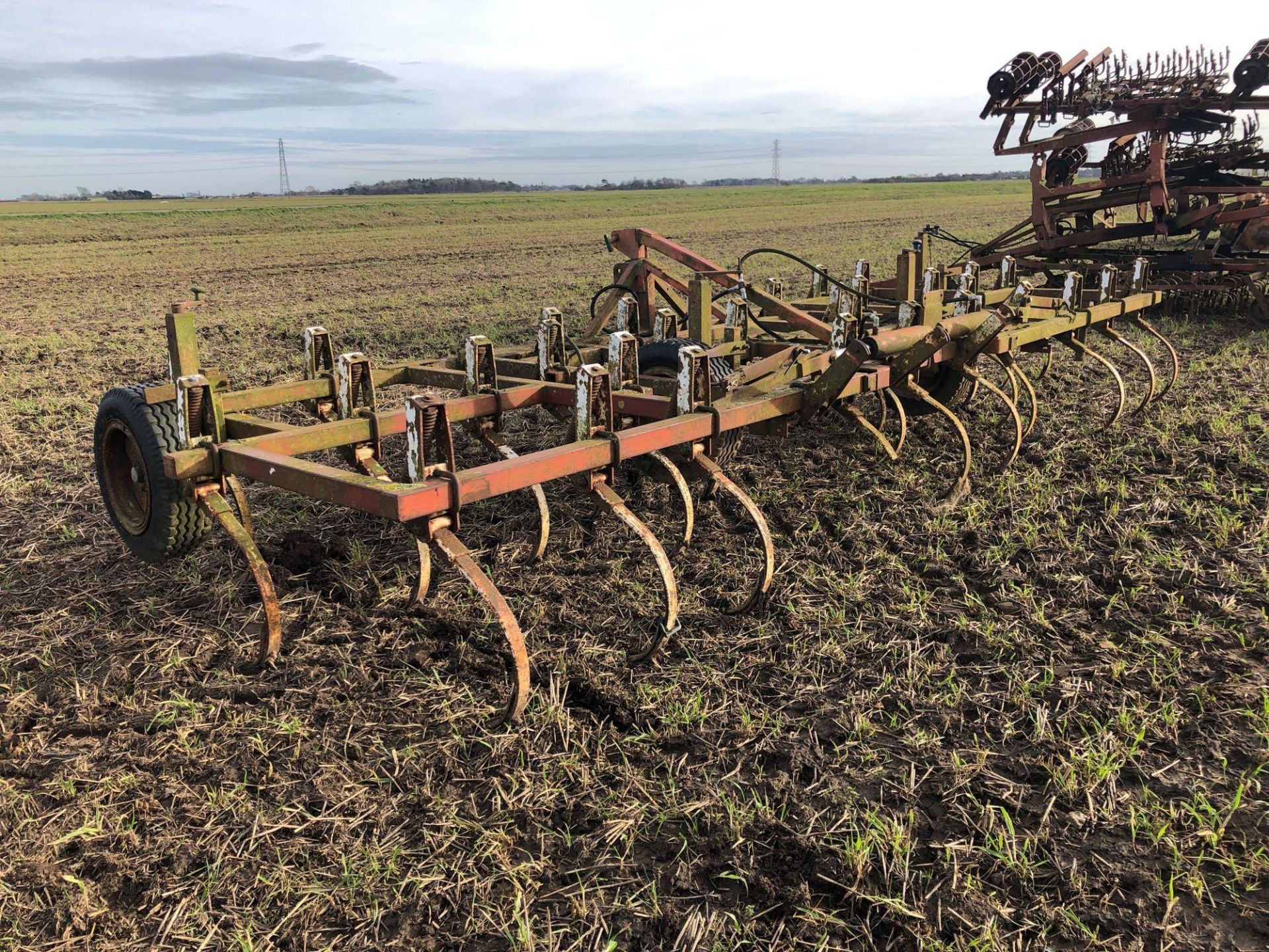 Wil-Rich 6m cultivator, hydraulic folding - Image 3 of 4