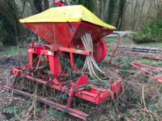 Lely Polymat Piggy Back Drill on Tined Cultibar - For Spares