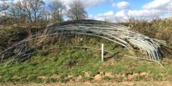 Polytunnel Galvanised Hoops