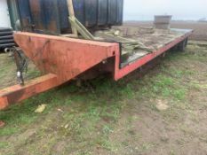 Flatbed Trailer with Ramps