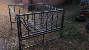 Sheep Round Bale Cradle Feeder