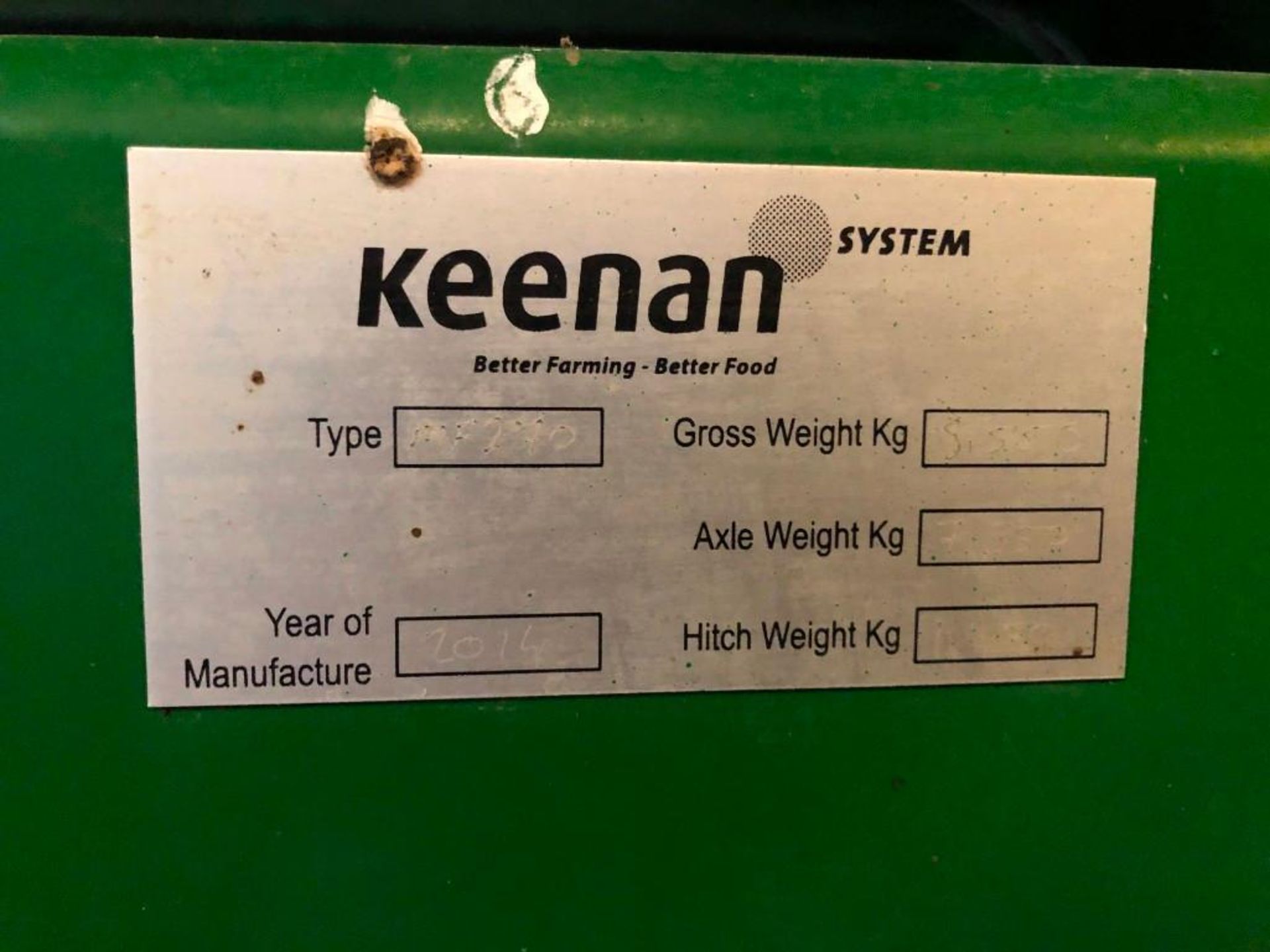 Keenan MechFiber 270 Diet Feeder Wagon - Image 7 of 8