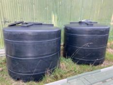 2 x Titan Water Tanks