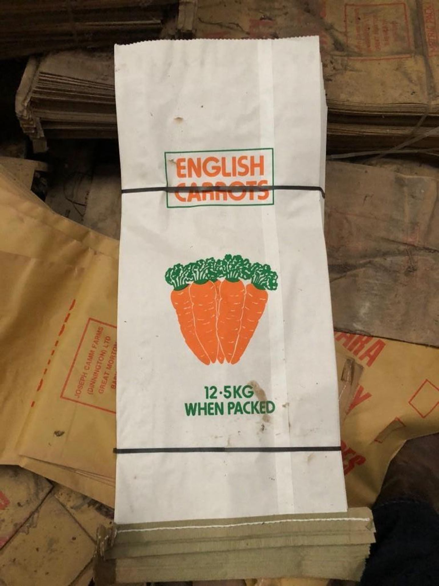 12.5 kg Carrot Bags