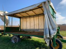 16ft Curtain Sided Trailer