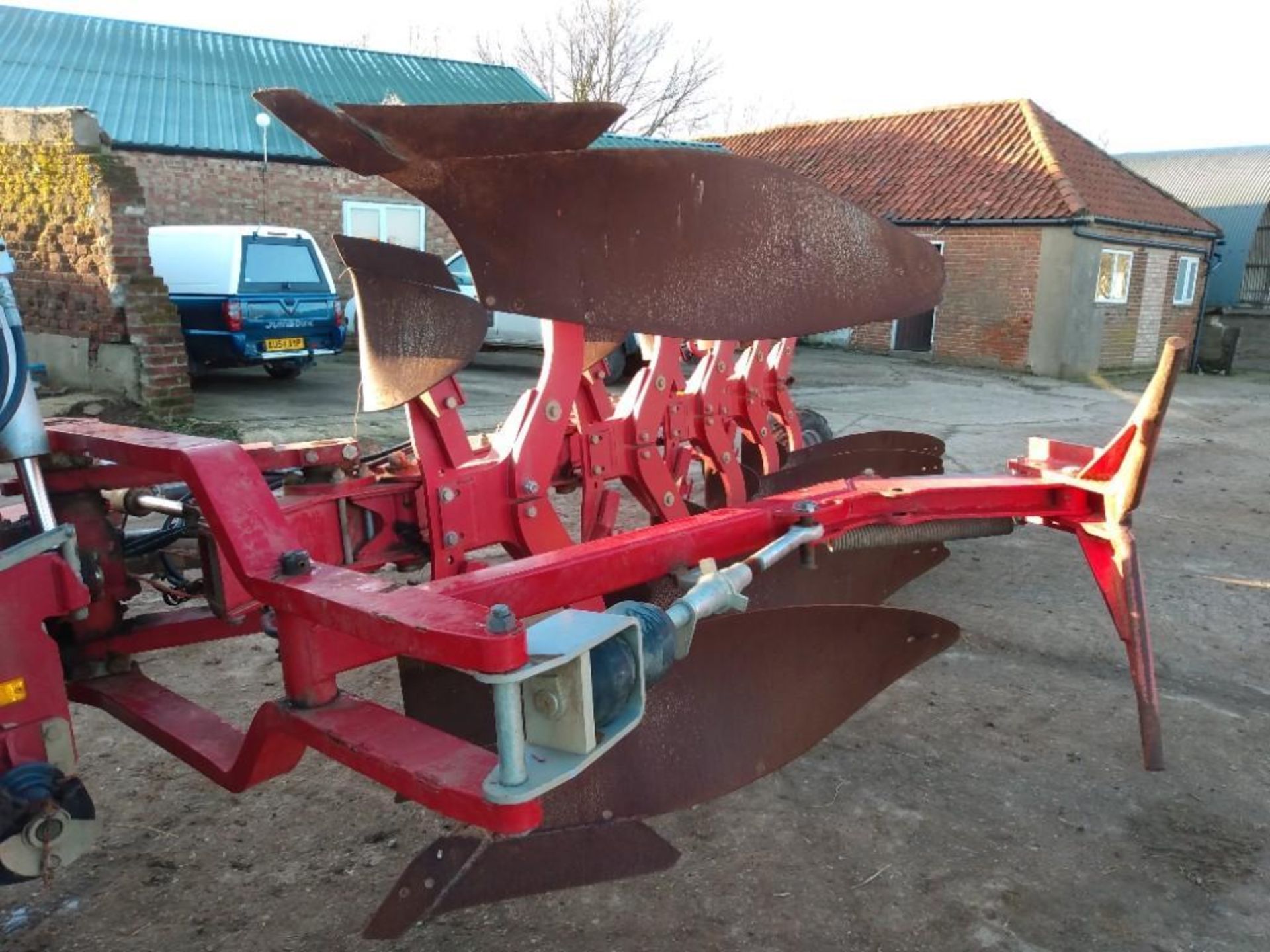 5 Furrow Kongskilde Variwidth Plough - Image 2 of 7