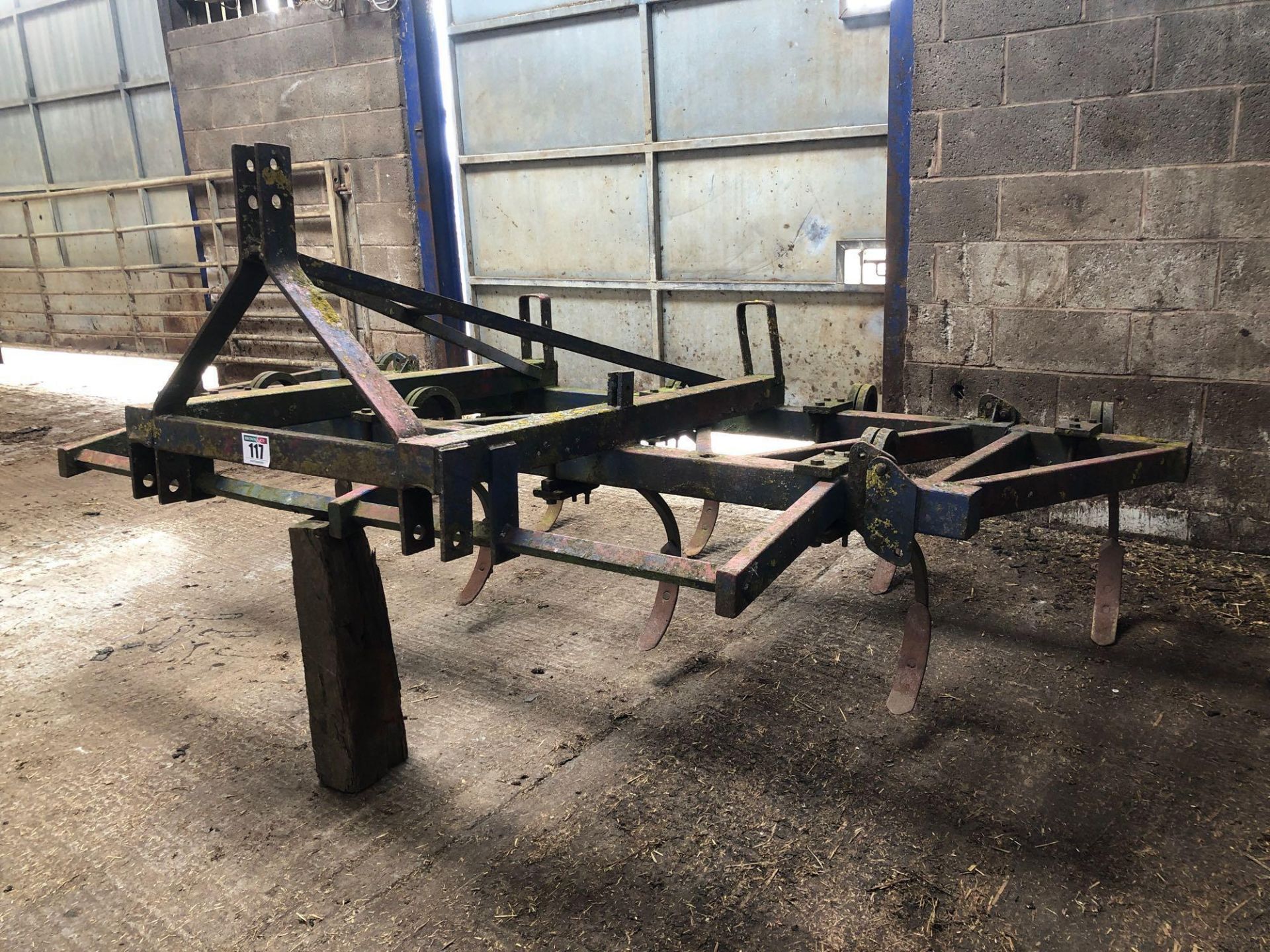 Spring tine cultivator, 10ft, linkage mounted - Image 5 of 5