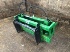 2016 McHale bale squeeze with Manitou attachments. Type: BHRD. Serial No: 369488