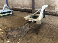 Moulton galvanised yard scraper, linkage mounted