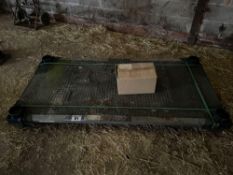 Spaldings 1500kg cattle scales with digital weigh cell