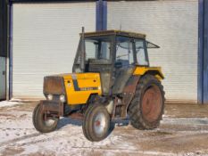 1990 Deutz-Fahr DX 3.50 2wd tractor, 4 speed plus Hi-Lo gear box on 7.5-16 front and 12.4R36 rear wh