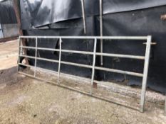 Galvanised 12ft gate