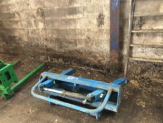 Fleming bale squeeze with tubes for round bales with Manitou attachments spares or repair