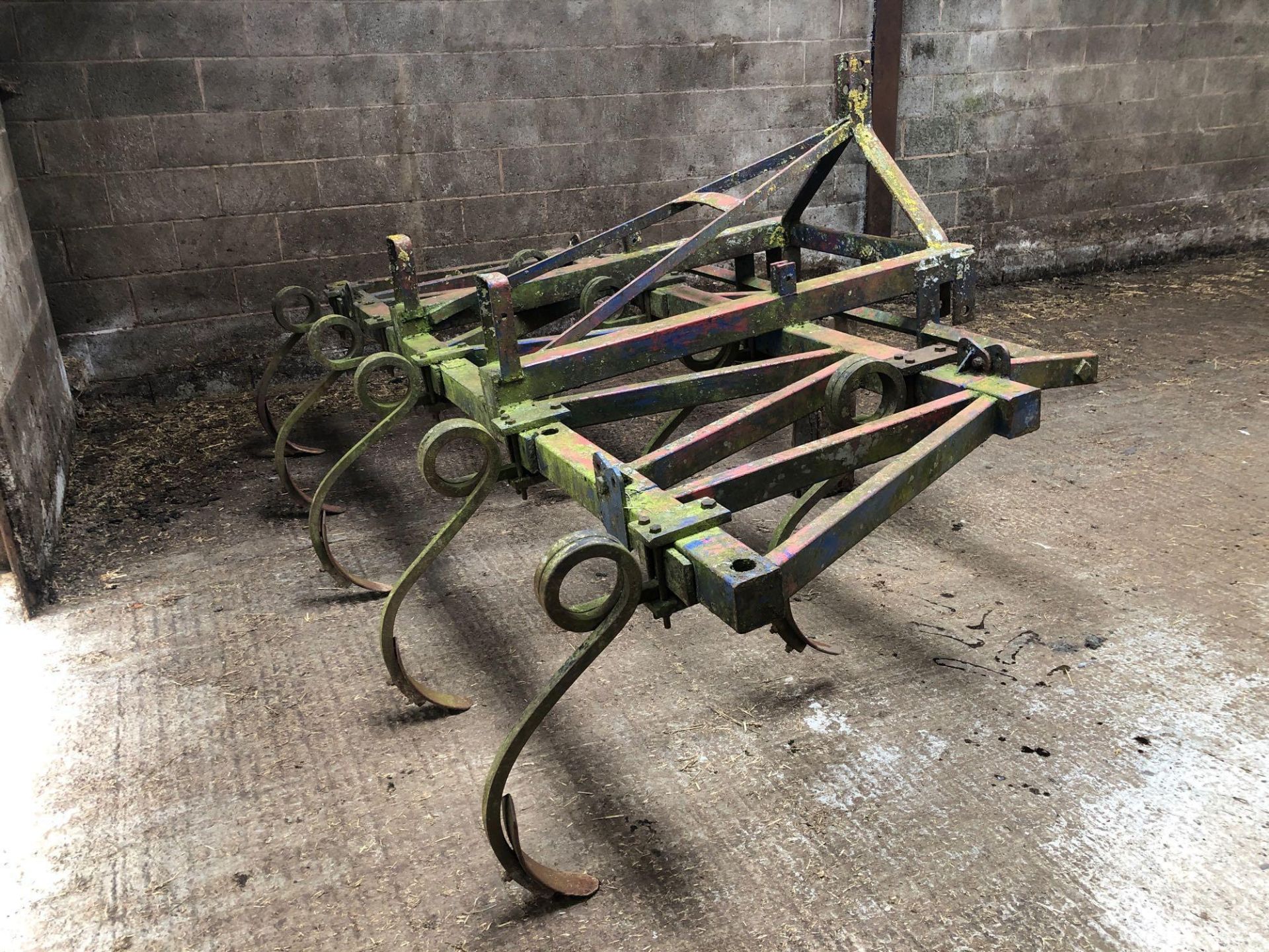 Spring tine cultivator, 10ft, linkage mounted - Image 3 of 5