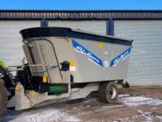 2013 Shelbourne Reynolds Powermix Pro 19 diet feeder, twin auger, Digi-Star EZ 2500V weigh system, e