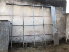 Steel door frame