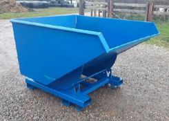 1250 litre 4 way Tipping Skips - 1.5 Cubic Yards