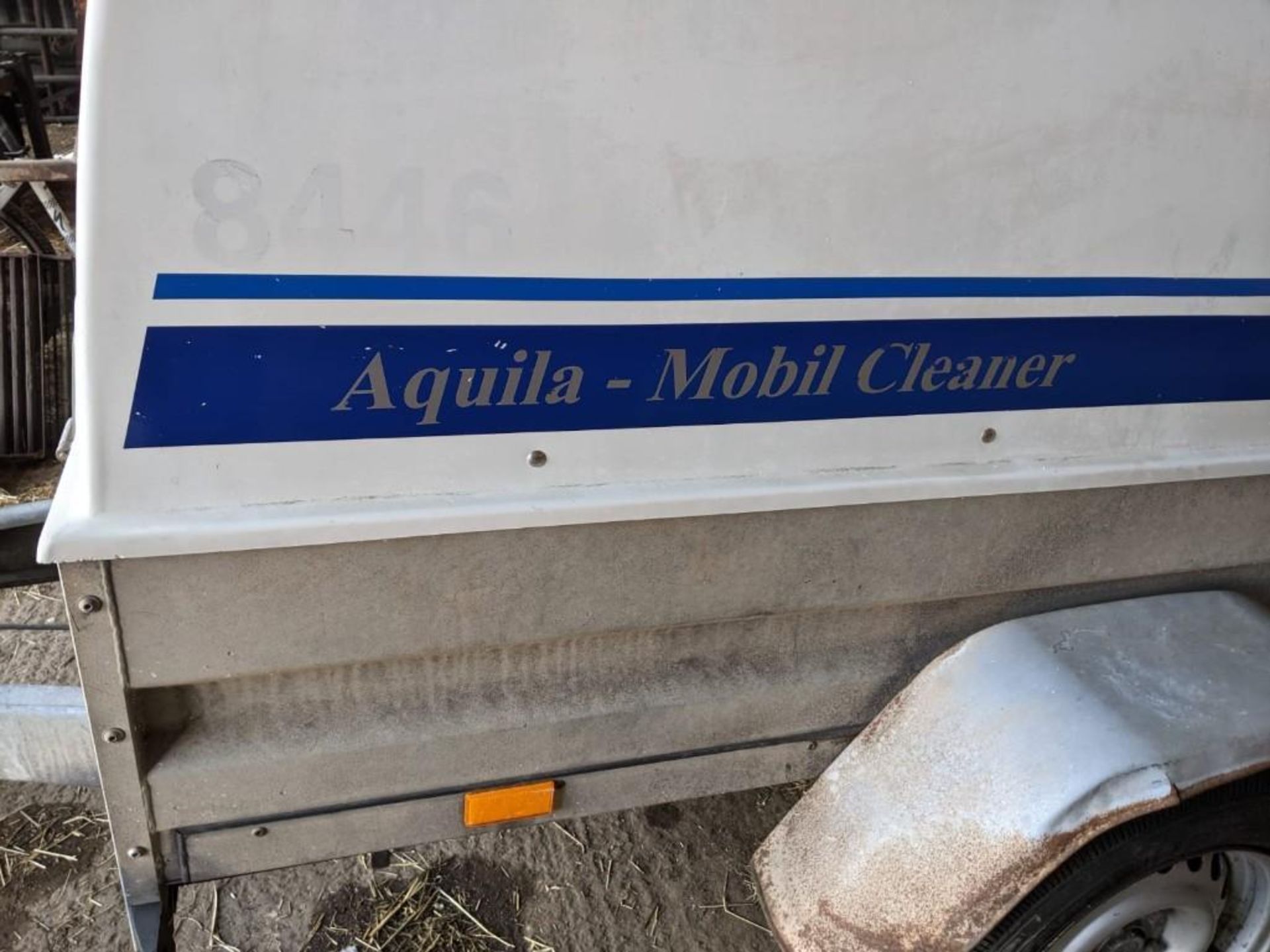 Aguilia mobile cleaner trailer