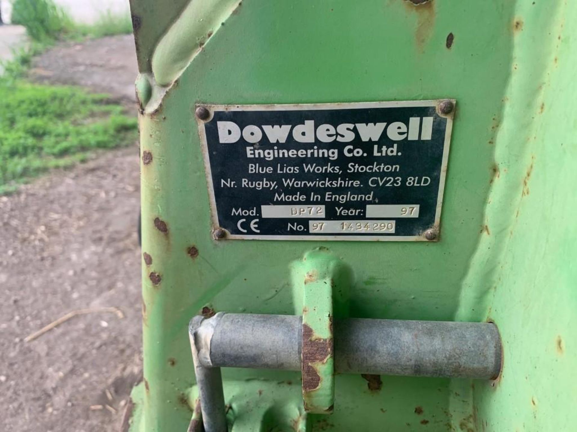 1997 Dowdeswell DP7 5 furrow reversible plough - Image 3 of 4