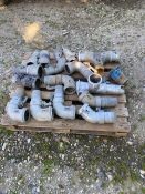 Wright rain: Pallet of various 4 inch Bends etc