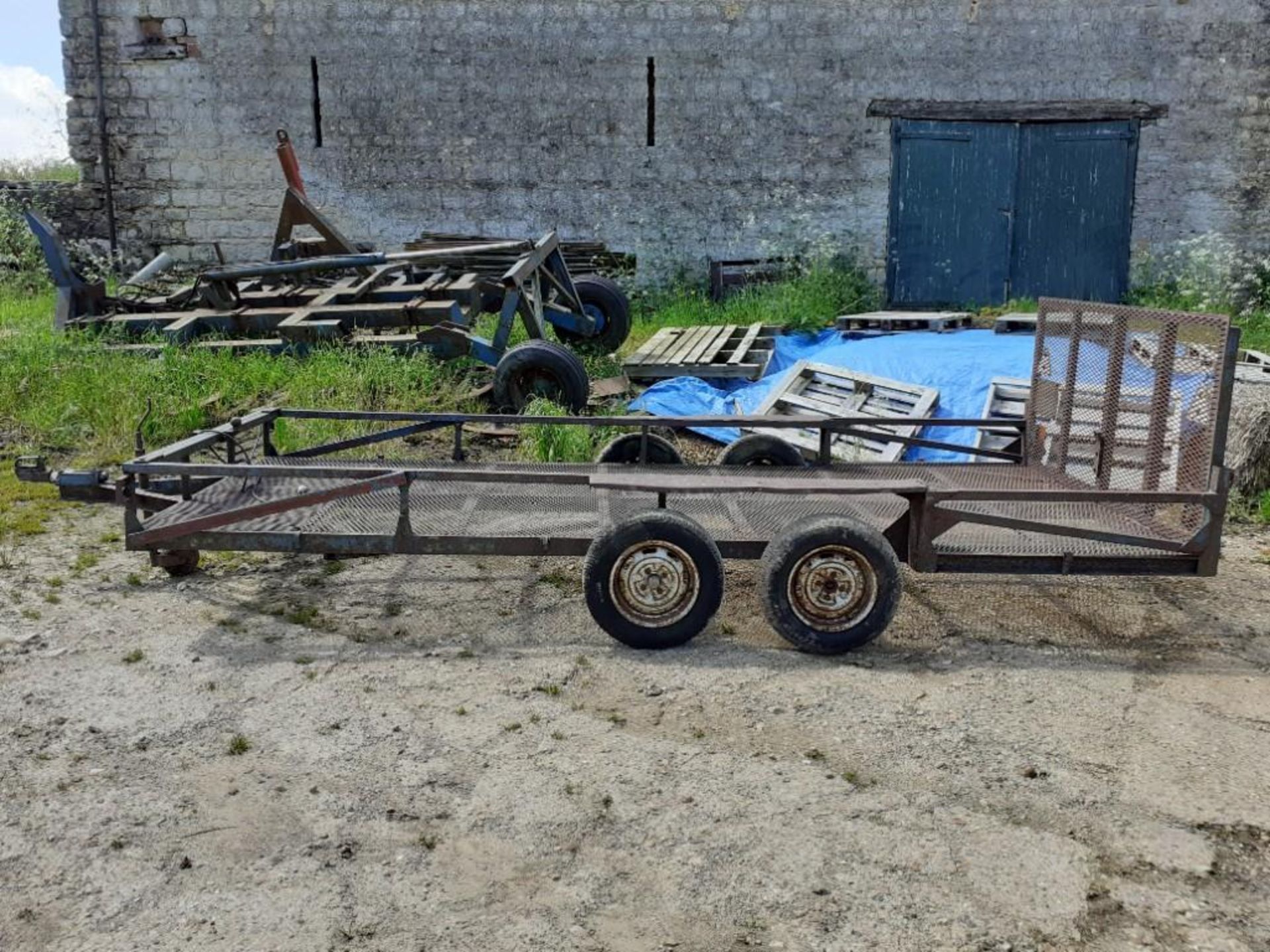 Twin Axle Flat Bed Trailer - Image 4 of 5