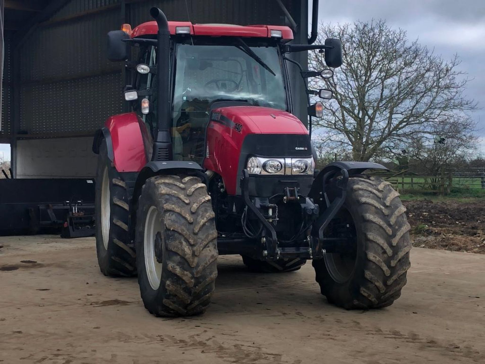 2013 Case Maxxum 140 50kph 4wd Powershift tractor with multicontroller joystick, front linkage, cab - Image 2 of 40