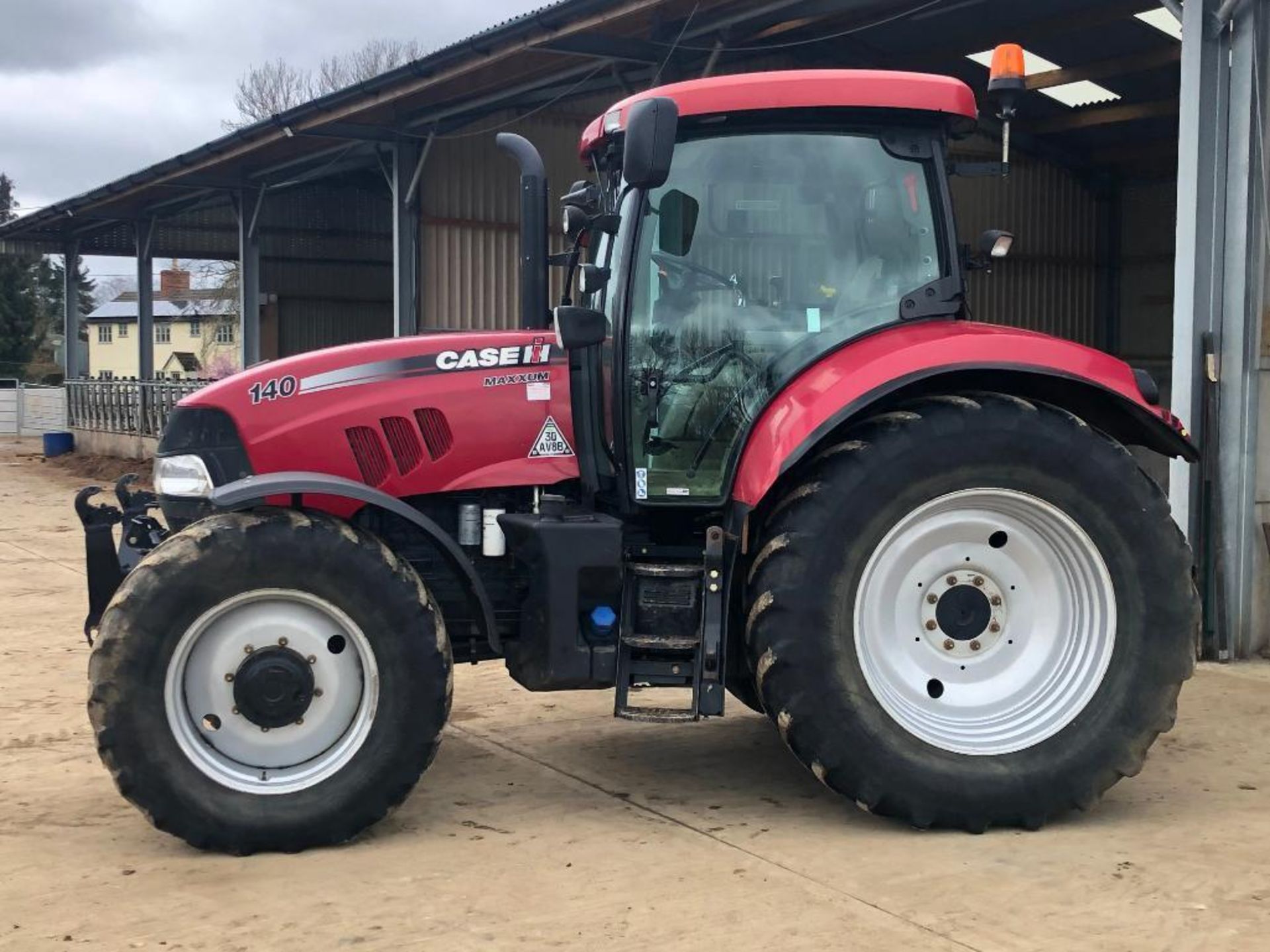 2013 Case Maxxum 140 50kph 4wd Powershift tractor with multicontroller joystick, front linkage, cab - Image 5 of 40