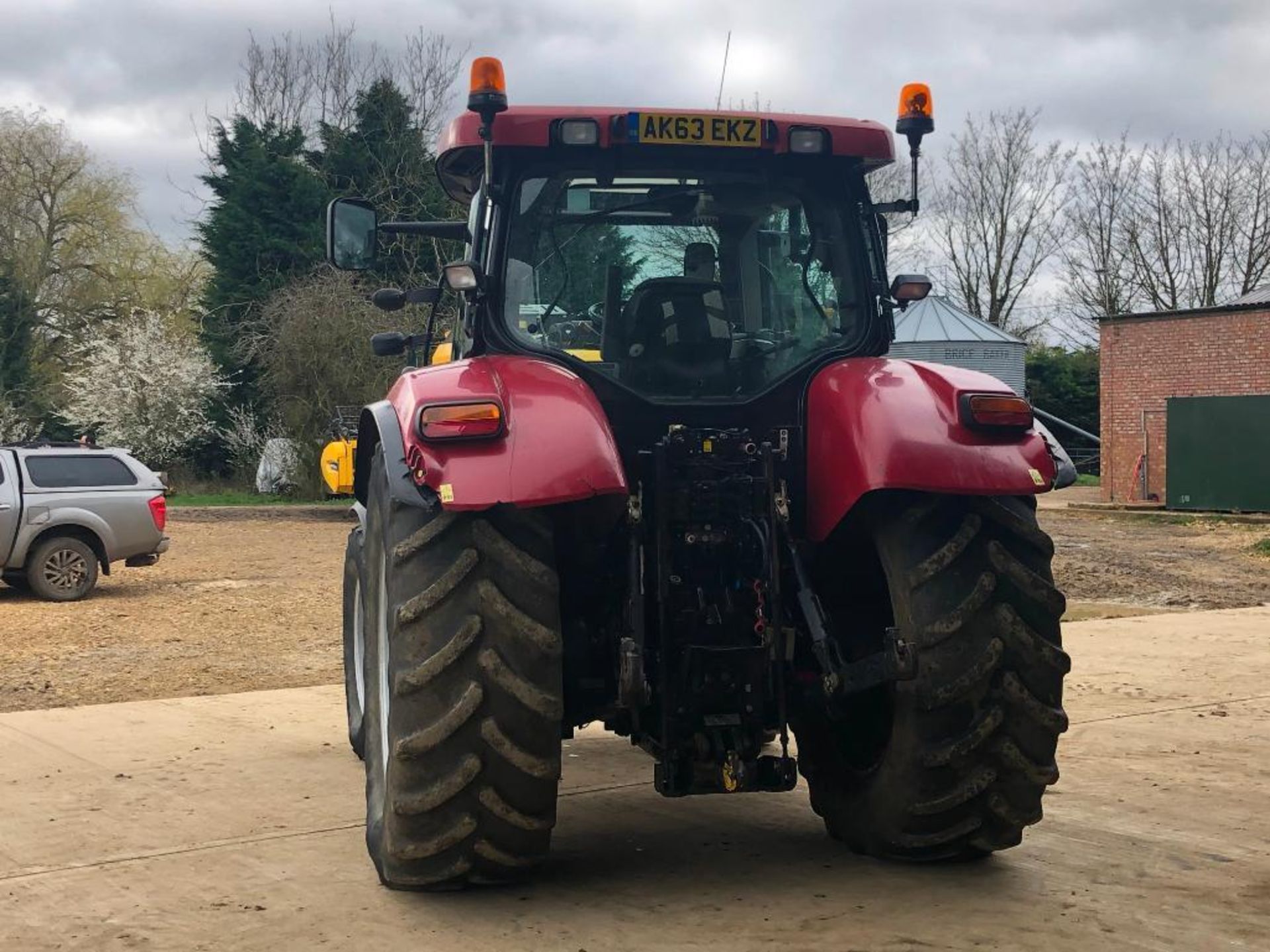 2013 Case Maxxum 140 50kph 4wd Powershift tractor with multicontroller joystick, front linkage, cab - Image 6 of 40