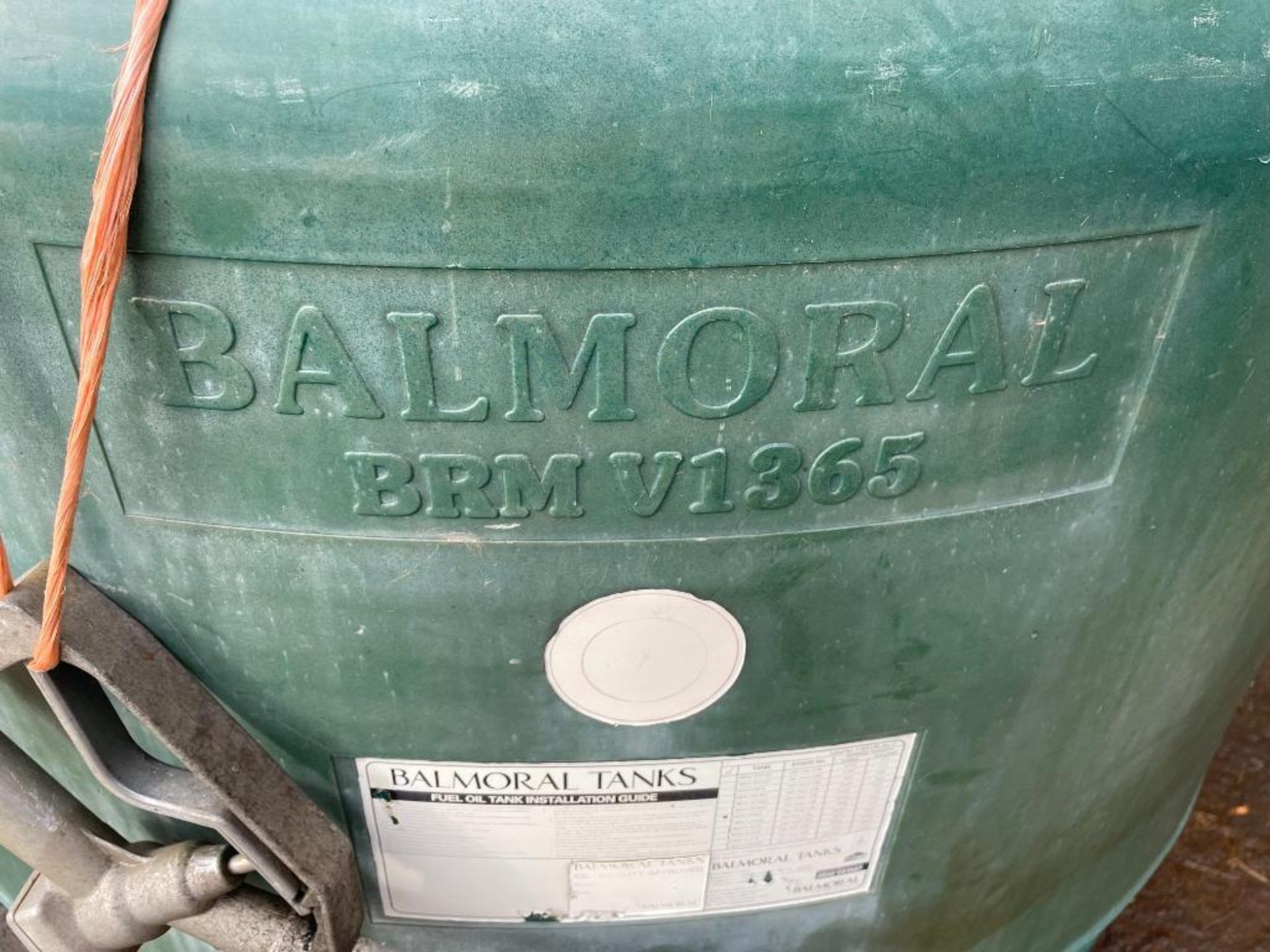 Balmoral BRM V1365 300 gallon diesel tank with hose and nozzle. - Image 2 of 6