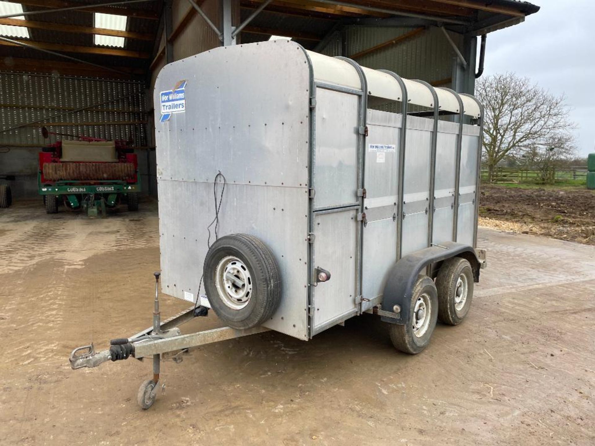 Ifor Williams TA-5-G twin axle livestock trailer with partition gate. Serial No: 131356 - Image 3 of 14