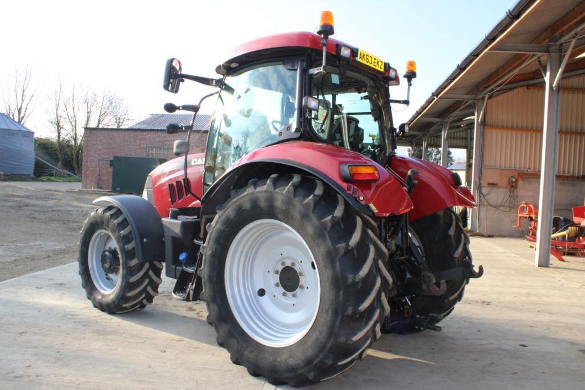 2013 Case Maxxum 140 50kph 4wd Powershift tractor with multicontroller joystick, front linkage, cab - Image 25 of 40