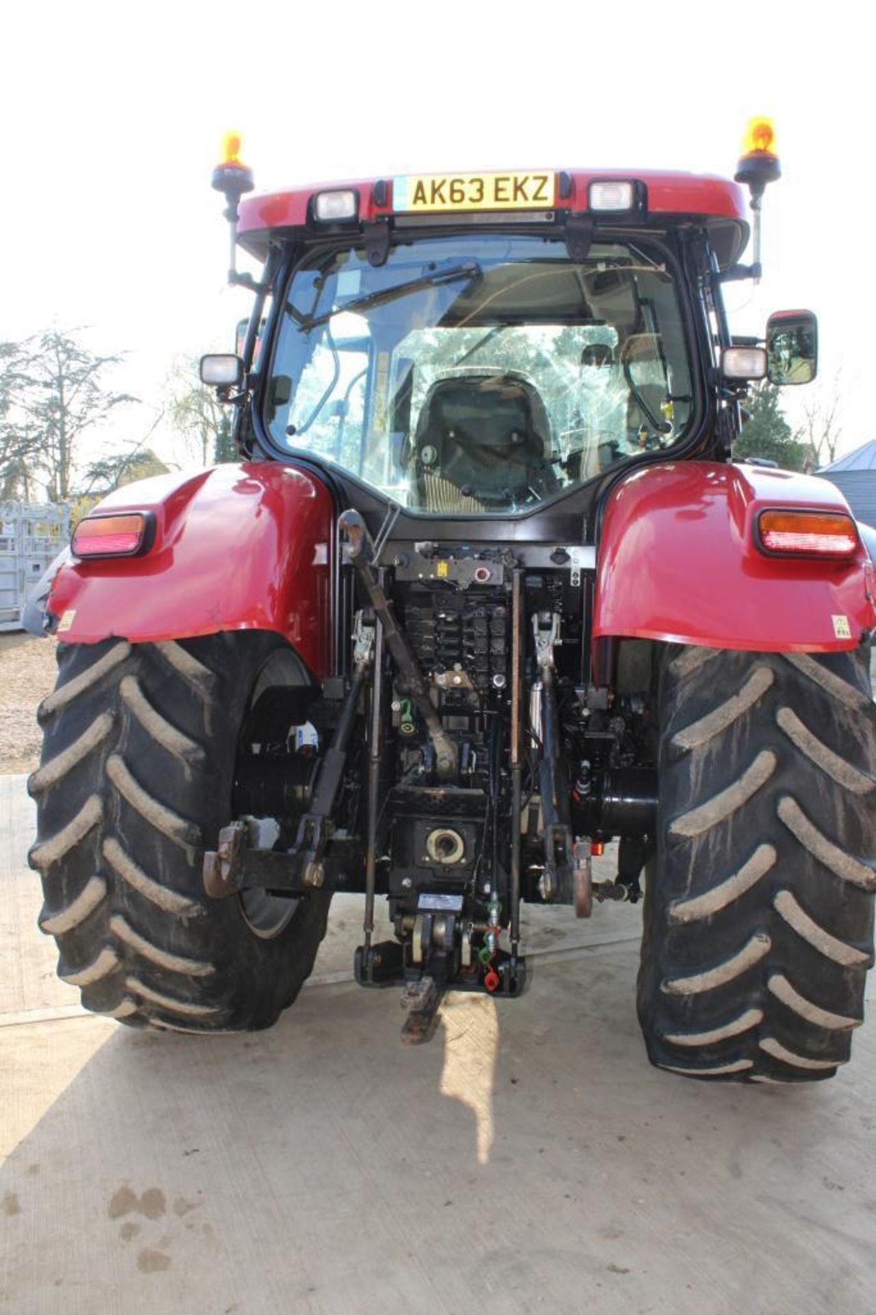 2013 Case Maxxum 140 50kph 4wd Powershift tractor with multicontroller joystick, front linkage, cab - Image 26 of 40