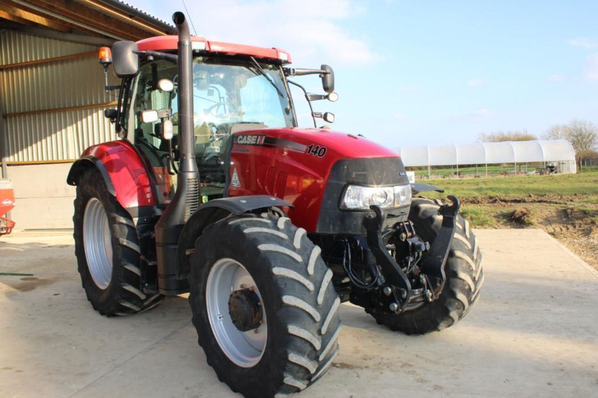 2013 Case Maxxum 140 50kph 4wd Powershift tractor with multicontroller joystick, front linkage, cab - Image 22 of 40